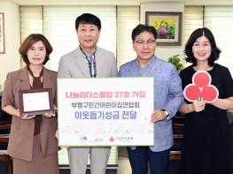 부평구민간어린이집연합회, 부평구에 1천만원 이상 기부해 ‘나눔리더스클럽’ 가입 기사 이미지
