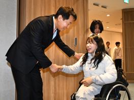 오세훈 시장, 19일 2026 밀라노‧코르티나 동계올림픽 서울대표 선수단 간담회 기사 이미지