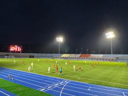 문경의 밤을 밝힌 문경상무 여자축구 첫 홈 야간경기 성료!! 기사 이미지