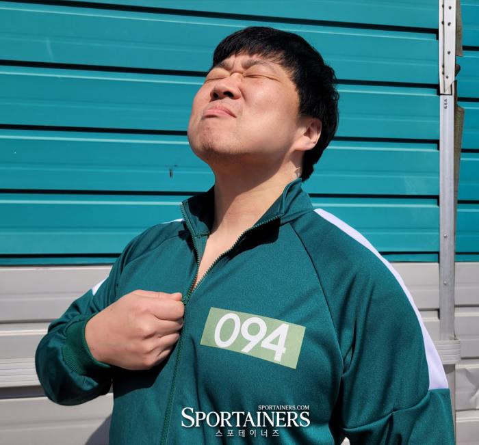 넷플릭스 오리지널 드라마 오징어게임2 94번 참가자였던 정용준 연습생 사진 고초록 기자
