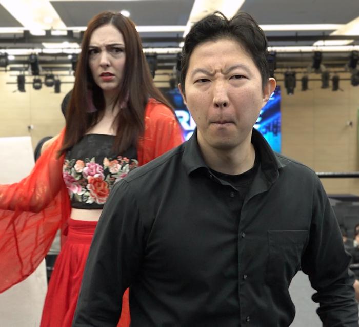 인중이 길어진 시호와 크리스틴