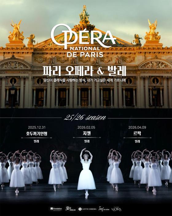 롯데시네마, ‘파리 오페라 발레단’ 공연 시리즈 극장 단독 상영 기사 이미지